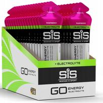 Energinis gelis su elektrolitais SIS ENERGY GEL + ELECTROLYTE, aviečių, 10 x 60 ml