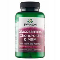Maisto papildas Swanson Glucosamine, Chondroitin & MSM