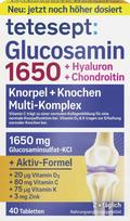Maisto papildas Tetesept Glucosamine1650, 40 kapsulių, Vokietija, sąnariams ir kremzlėms