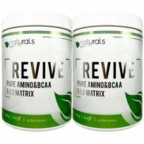Aminorūgščių milteliai Naturals Premium Revive 400g su BCAA, EAA, magniu ir kaliu