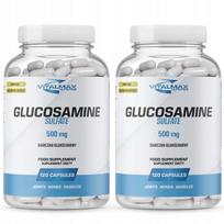 Maisto papildas VITALMAX Glucosamine Sulfate 500mg 2x120 kapsulių