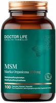Maisto papildas Doctor Life MSM ORGANIC SULFUR 700 mg 100 kapsulių