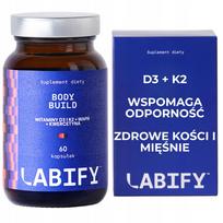 Maisto papildas Labify D3 + K2 MK7, 60 kapsulių