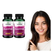 Maisto papildas Swanson AvoVida 100 mg avokadų ekstraktas, sojų, 60 kapsulių, 2 vnt.