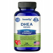 DHEA 100 mg, 120 kapsulių maisto papildas