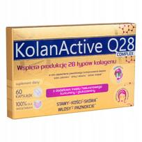 Maisto papildas Asepta Kneeactive Q28 sąnariams, odai, nagams, kolagenas, 60 kapsulių