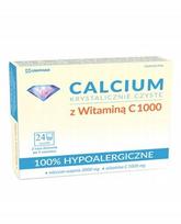 Kalcis Crystal Clear su vitaminu C 1000, 24 paketėliai