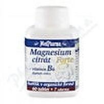 Maisto papildas MedPh Magnesium citrát Forte B6, 67 tabl.
