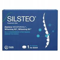 Maisto papildas Silsteo su siliciu, vitaminu D3 ir K2, 30 tablečių