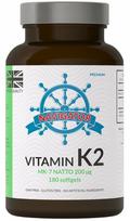 Maisto papildas Navigator Vitamin K2 MK-7 200, 180 minkštų kapsulių