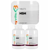 MSM tabletės MYVITA 500 mg, 250 vnt., 2 pakuotės