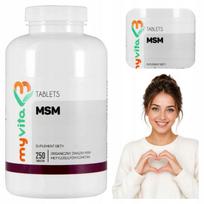Maisto papildas MSM Organic Sulfur MyVita 500 mg 250 tablečių Vege