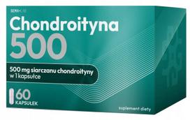 Maisto papildas sąnariams ir kaulams SEMA Lab Chondroitin Forte 500 mg, 60 kapsulių