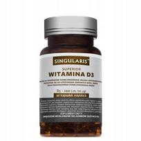 Vitaminas D3 SINGULARIS Superior 2000iu, 60 kaps.