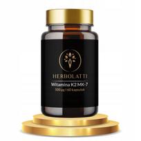 Vitaminų K2 MK-7 500 mcg 60 kapsulių Herbolatti
