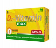 Vitaminas D3 Prima Pharma Max 2000 IU 60 kapsulių