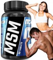 Maisto papildas MSM Organic Sulfur STRONG JOINTS raumenų priežiūrai, 90 tablečių