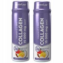 Kolageno gėrimas Activlab COLLAGEN 15 000 mg SHOT Mango-Coconut 80 ml, 2 vnt.