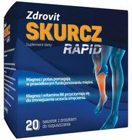 Maisto papildas ZDROVIT Shrink Rapid, magnis, kalis, vitaminas B6, 20 vnt.