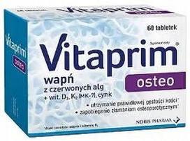Maisto papildas Vitaprim Osteo, 60 tablečių