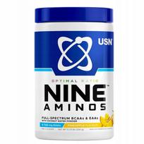 Aminorūgštys USN Nine Aminos 330, 9 EAA, BCAA regeneracijai