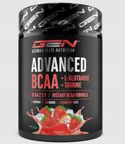 BCAA 2:1:1 leucine 450g braškių skonio