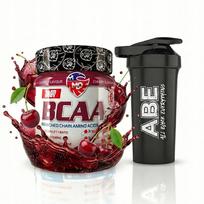 Maisto papildas MLO NUTRITION BCAA PRO 2:1:1 + GLUTAMINE 454g vyšnių su plakimo buteliuku