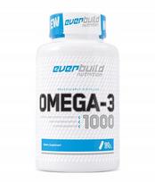 Omega-3 žuvų taukai EVERBUILD, 90 kapsulių