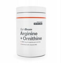 Aminorūgščių milteliai GymBeam Arginine + Ornithine 420g citrinų ir laimo skonio