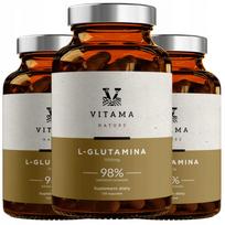 Aminorūgštis L-Glutamine 400g, 360 kaps., 3 pakuotės