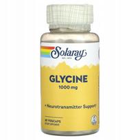 Maisto papildas Glycine 1000 mg, 60 kapsulių, Solaray