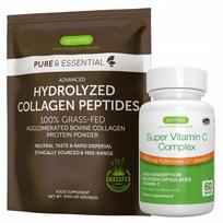 Hidrolizuoto kolageno peptidų rinkinys su vitaminu C PureWay-C bioflavonoidais