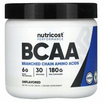 Aminorūgštys Nutricost Performance BCAA be skonio 180 g