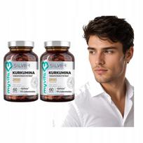 Maisto papildas MyVita Silver Turmeric with Piperine 95% 150 mg, 120 kapsulių
