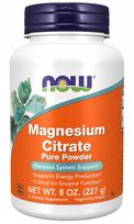 Magnio citratas NOW Foods, 227 g, milteliai