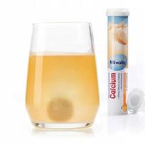 Kalcio putojančios tabletės Mivolis 400mg 20 vnt. apelsinų skonio