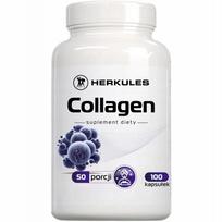 Maisto papildas HERKULES Collagen 100 kaps., su hialuronu ir gliukozaminu, sąnariams ir kaulams