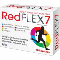Maisto papildas sąnariams AvecPharma Redflex7, gliukozaminas, hialurono rūgštis, chondroitinas, 60 kapsulių