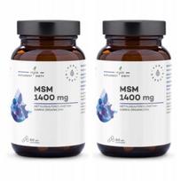 Maisto papildas Aura Herbals MSM 1400 mg, 60 kapsulių, 2 vnt.