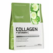 Kolageno ir vitamino C milteliai OstroVit 400 g, hidrolizuoti, sąnariams