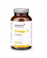 Maisto papildas Omega 3 su vitaminu E, 60 kapsulių