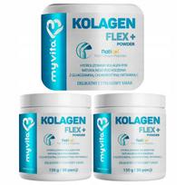 Kolagenas MYVITA COLLAGEN FISH Flex Naticol 2500 mg su gliukozaminu ir vitaminu C, 150 g, 2 vnt.