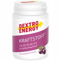 Gliukozės tabletės DEXTRO ENERGY, juodųjų serbentų skonio, 68 g
