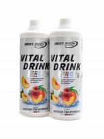Gėrimas Vital drink Zerop baltosios arbatos su persiku, 2 x 1000 ml DUOPACK