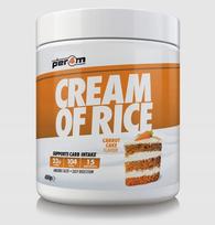 Ryžių košė Per4m Cream of Rice, Carrot Cake, 450g, be cukraus