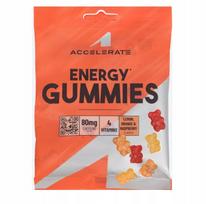Energizuojančios guminukai su kofeinu, guarana ir vitaminais 100g