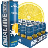 Izotoninis gėrimas Activlab Isoactive Magnesium, 250 ml, 24 vnt.