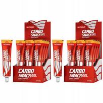 Energiniai geliai NUTREND Carbosnack, obuolių skonio, su beta-alaninu, 2 pakuotės po 12x50 g