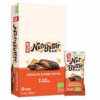 Baltyminis batonėlis Clif Bar Nut Butter Filled Chocolate Peanut Butter, 50g, 12 vnt.