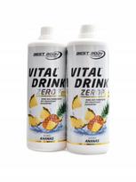 Gėrimas Vital drink Zerop, ananasų, 2 x 1000 ml, DUOPACK